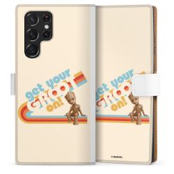 Sideflip Fodral med flap vit