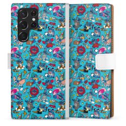 Sideflip Fodral med flap vit