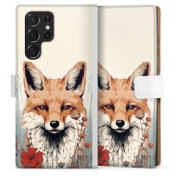 Sideflip Fodral med flap vit