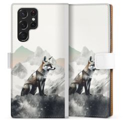 Sideflip Fodral med flap vit