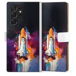 Sideflip Fodral med flap vit