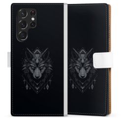 Sideflip Fodral med flap vit