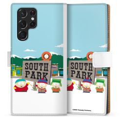 Sideflip Fodral med flap vit