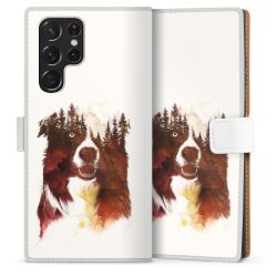 Sideflip Fodral med flap vit