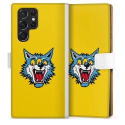 Sideflip Fodral med flap vit