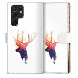 Sideflip Fodral med flap vit