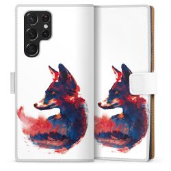 Sideflip Fodral med flap vit