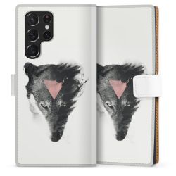 Sideflip Fodral med flap vit