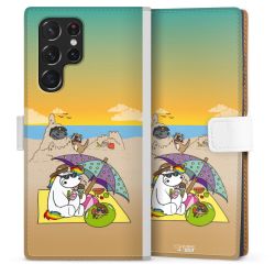 Sideflip mit Lasche weiß