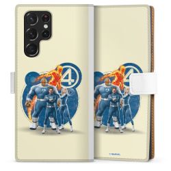 Sideflip Fodral med flap vit