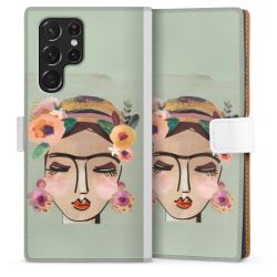 Sideflip Fodral med flap vit