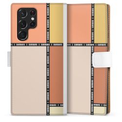 Sideflip Fodral med flap vit