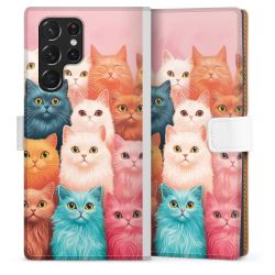 Sideflip Fodral med flap vit