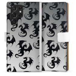 Sideflip Fodral med flap vit