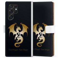 Sideflip Fodral med flap vit