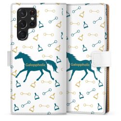 Sideflip Fodral med flap vit