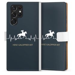 Sideflip Fodral med flap vit