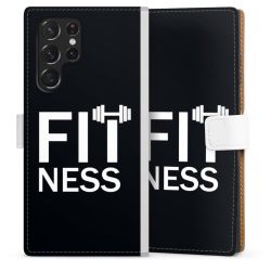 Sideflip Fodral med flap vit