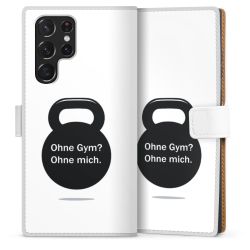 Sideflip Fodral med flap vit