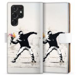 Sideflip Fodral med flap vit