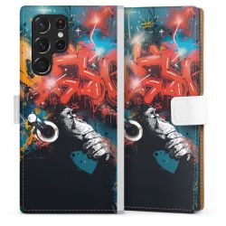 Sideflip Fodral med flap vit