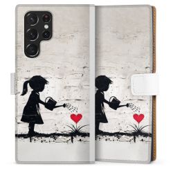 Sideflip Fodral med flap vit