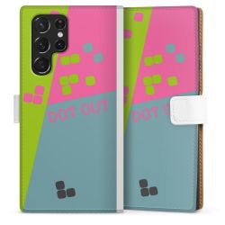 Sideflip Fodral med flap vit