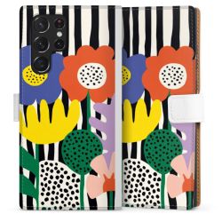 Sideflip Fodral med flap vit