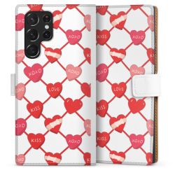 Sideflip Fodral med flap vit