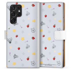 Sideflip Fodral med flap vit