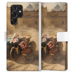 Sideflip mit Lasche weiß