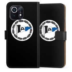 Sideflip mit langer Lasche schwarz