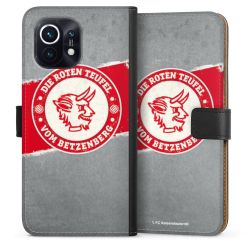 Sideflip mit langer Lasche schwarz