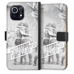 Sideflip mit langer Lasche schwarz