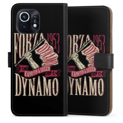 Sideflip mit langer Lasche schwarz