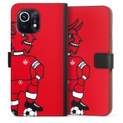 Sideflip mit langer Lasche schwarz