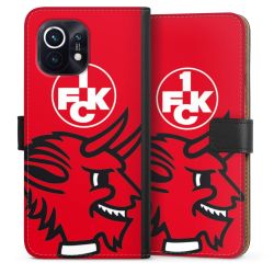 Sideflip mit langer Lasche schwarz