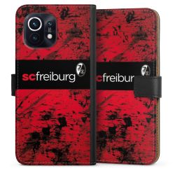 Sideflip mit langer Lasche schwarz