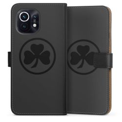 Sideflip mit langer Lasche schwarz