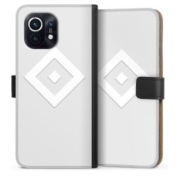 Sideflip mit langer Lasche schwarz