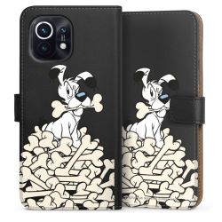 Sideflip mit langer Lasche schwarz