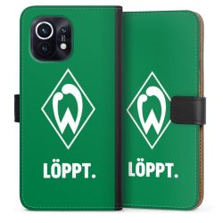 Sideflip mit langer Lasche schwarz