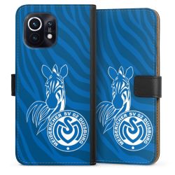 Sideflip mit langer Lasche schwarz