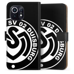 Sideflip mit langer Lasche schwarz