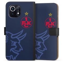 Sideflip mit langer Lasche schwarz