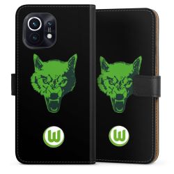 Sideflip mit langer Lasche schwarz