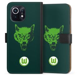 Sideflip mit langer Lasche schwarz