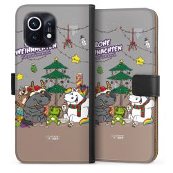 Sideflip mit langer Lasche schwarz