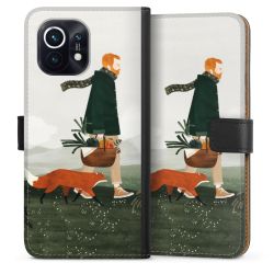 Sideflip Fodral med flap svart