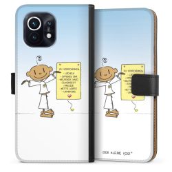 Sideflip mit langer Lasche schwarz